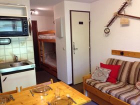 Studio coin nuit 4 personnes 651 - Appartements répartis à Demi-Quartier - Combloux