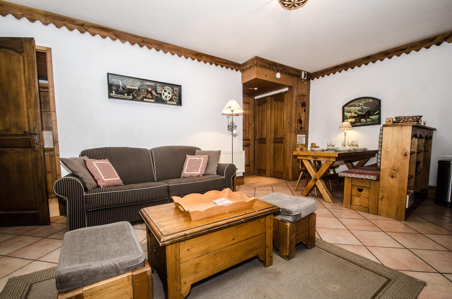 3 pièces 6 personnes Confort STELLA - Appartements La Ginabelle - Chamonix Centre