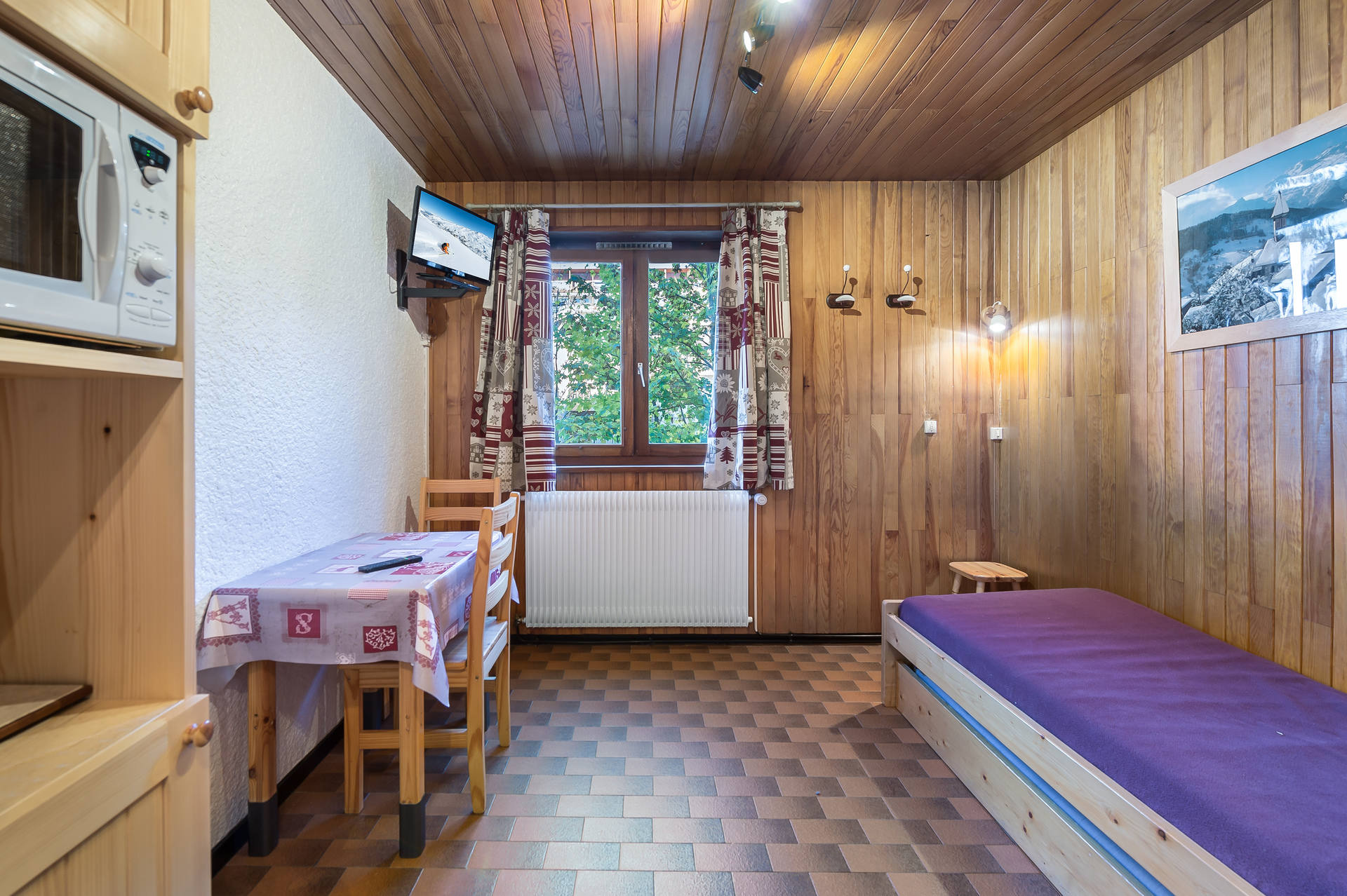 Studio 2 personnes - Appartements OURSE BLEUE - Courchevel 1650