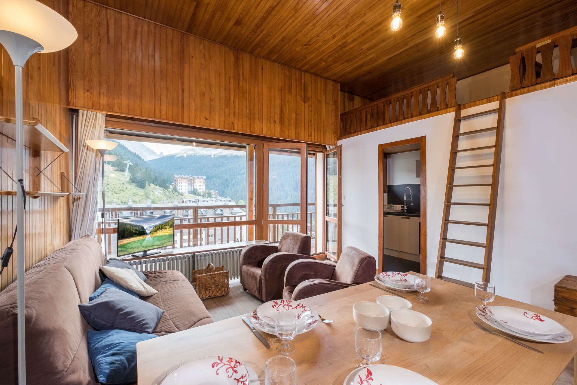 Studio 5 personnes - Appartements RESIDENCE 1650 - Courchevel 1650
