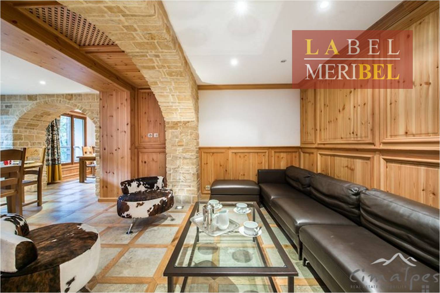 5 pièces 9 personnes 3 Flocons STERIGE2 - Chalet Saint Erige - Méribel Centre 1600 