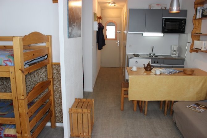 Studio cabine 4 personnes 353 - Appartements VANOISE - Val Thorens