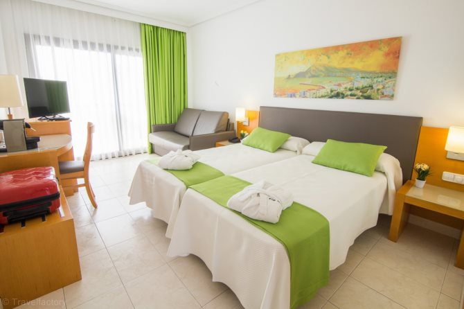 Chambre 2/4 personnes Supérieure - Hôtel Cap Negret 4* - Altea