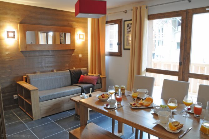 2 Pièces 4 personnes - travelski home premium - Résidence Les Chalets d'Edelweiss 4* - Plagne 1800