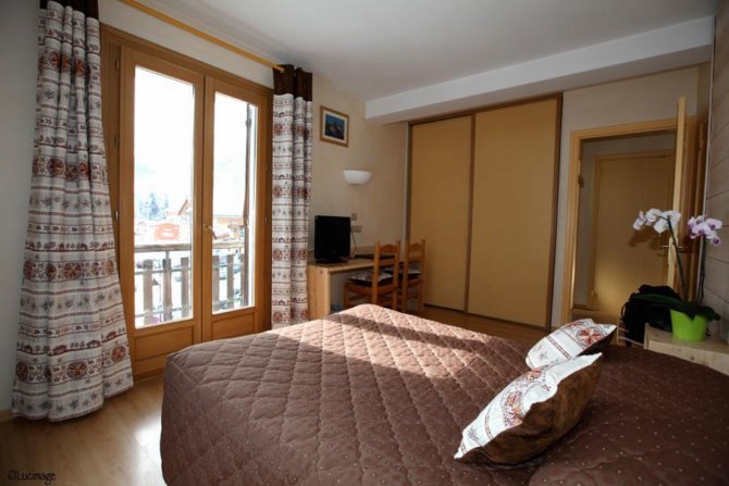 Chambre 2 personnes Supérieure avec balcon A CS - Grand Hôtel de Valloire et du Galibier 3* - Valloire