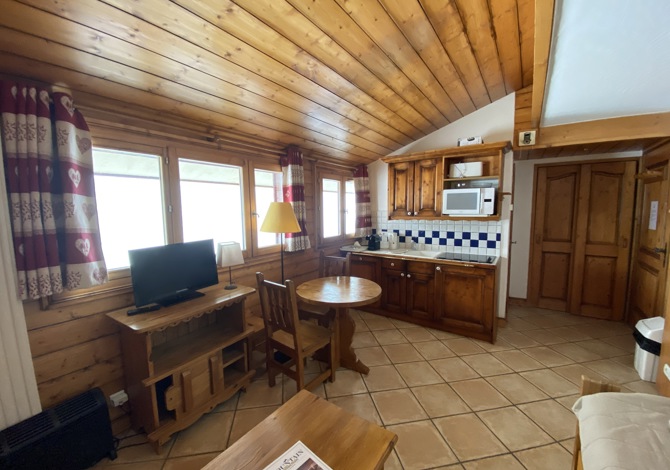 Studio 2 personnes B62 - travelski home premium - Résidence les Hauts Bois 4* - Plagne - Aime 2000