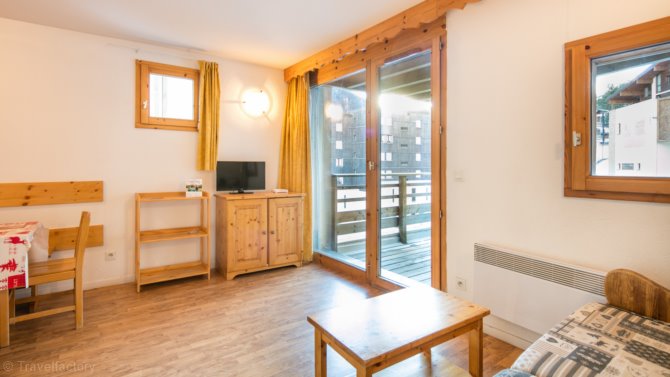 3 Pièces duplex 4/6 personnes - Résidence Vacanceole Les Chalets & Balcons de la Vanoise - La Norma