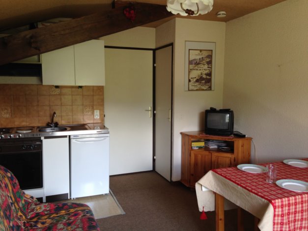 Studio coin nuit 4 personnes 650 - Appartements répartis à Demi-Quartier - Combloux