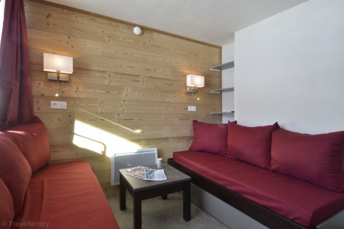 2 pièces 4 personnes sud vue pistes n°703 - travelski home select - Résidence Les Glaciers - Plagne Bellecôte