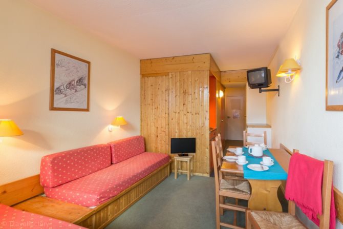 Studio 4 personnes n°621 - travelski home classic - Résidence Grand Arbois - Les Arcs 1800