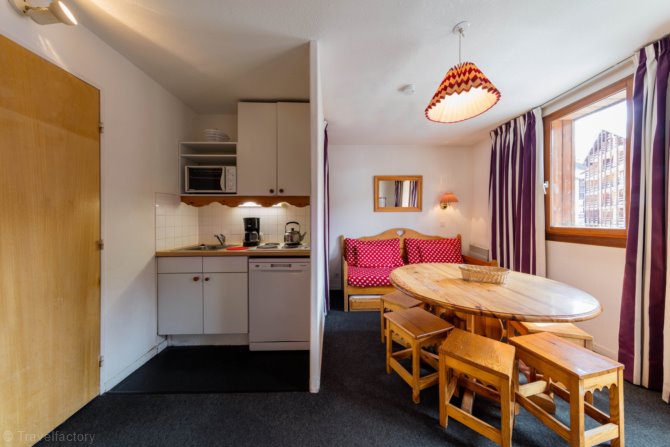 3 Pièces cabine 8 personnes Duplex Court-séjour - Résidence Cassiopée - Risoul 