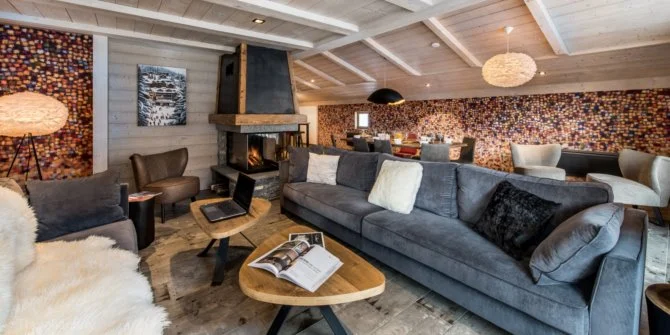 Appartement 8 Personnes avec cheminée - Résidence Chalet Skadi 5* - Val d’Isère Centre