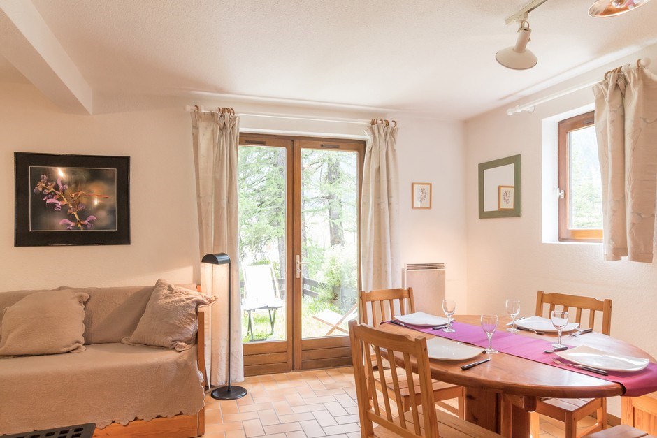 appt 2 pièces cabine 6 personnes 1004401 - Appartement Gardioles LMO100-4401 - Serre Chevalier 1500 - Monêtier Les Bains