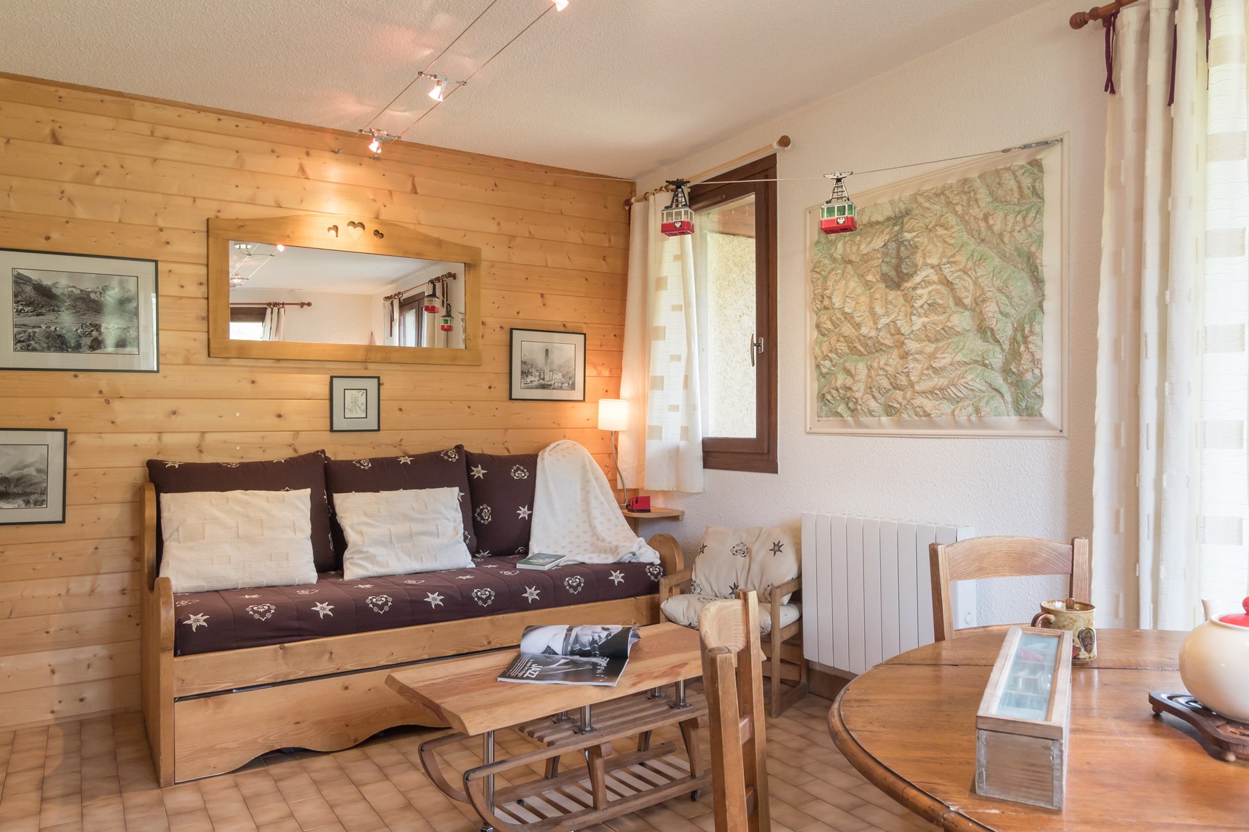 appt 2 pièces 4 personnes 3301112 - Appartement St Appolonie LMO330-LC1112 - Serre Chevalier 1500 - Monêtier Les Bains