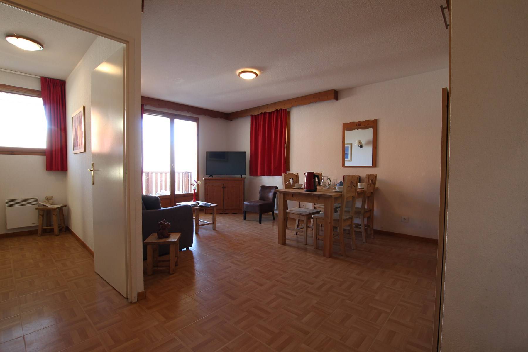 Appartement 2 pièces cabine 6 personnes - Appartement Les Gentianes Abcd PSV520-C1 - Puy Saint Vincent