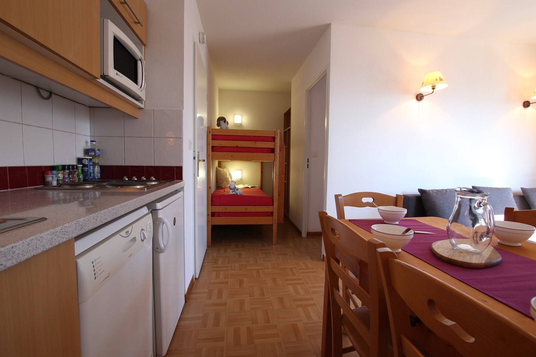 Appartement 2 pièces 6 personnes - Appartement Les Gentianes Abcd PSV520-D35 - Puy Saint Vincent