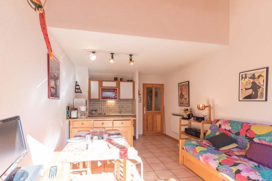 appt 2 pièces cabine 6 personnes - Appartement Serre Chatier CHA130-0302 - Serre Chevalier 1350 - Chantemerle