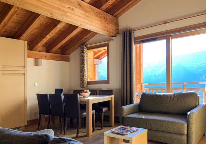 4 Pièces 6/8 personnes Type A - Dormio Resort Les Portes du Grand Massif 4* - Flaine Le Hameau 1800