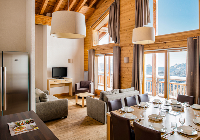 5 Pièces 8/10 personnes Type B - Dormio Resort Les Portes du Grand Massif 4* - Flaine Le Hameau 1800