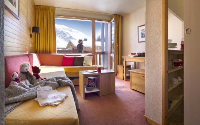 2 Pièces 5 personnes - SOWELL RESIDENCES Les Jardins de la Balme - Val d’Isère Centre