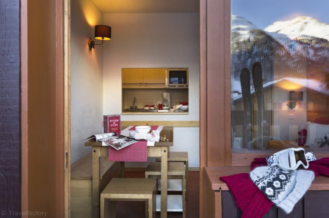 2 Pièces cabine 6 personnes - SOWELL RESIDENCES Les Jardins de la Balme - Val d’Isère Centre