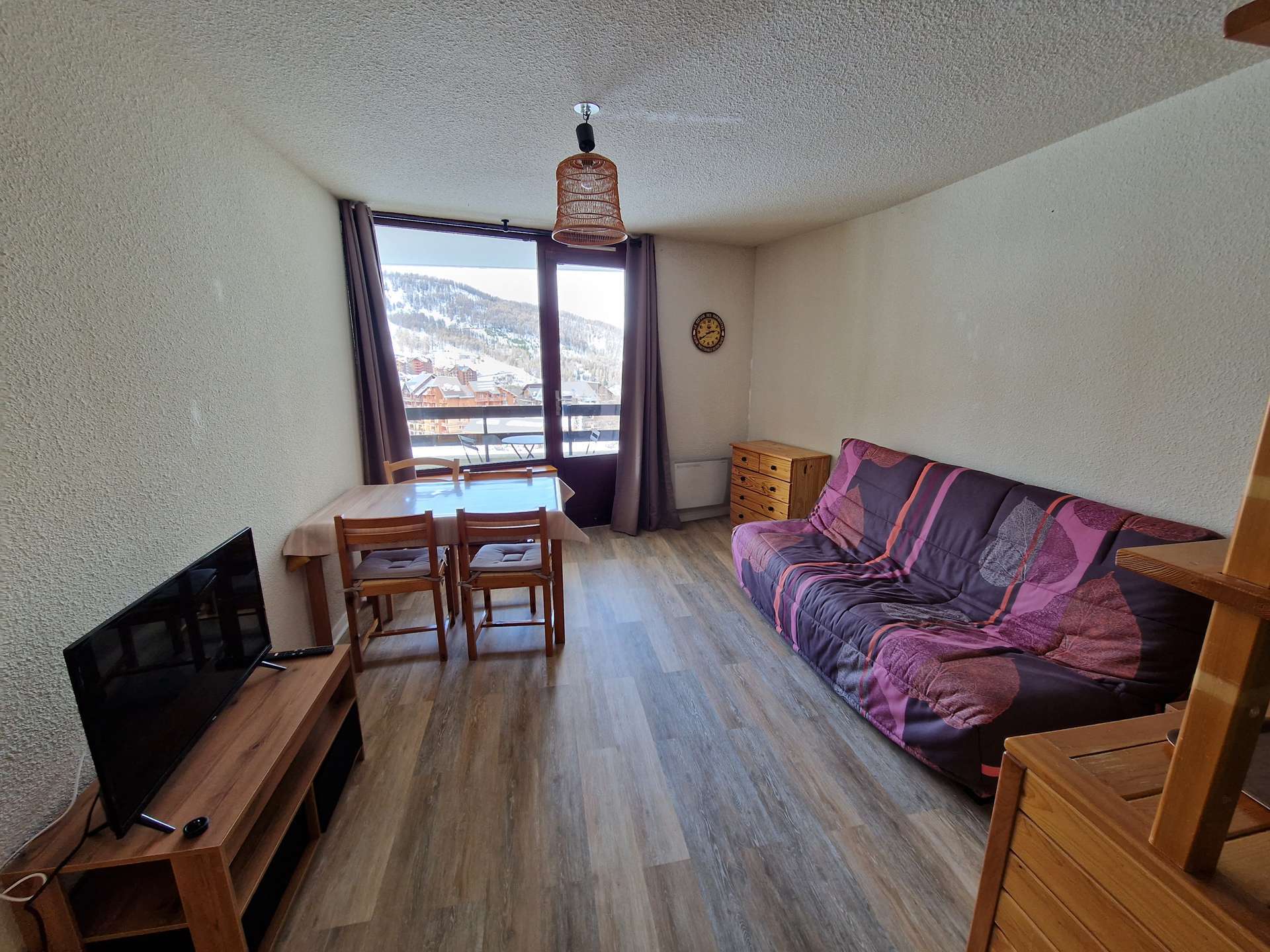 Studio cabine 4 personnes - Appartement Le Diamant 823 - Risoul