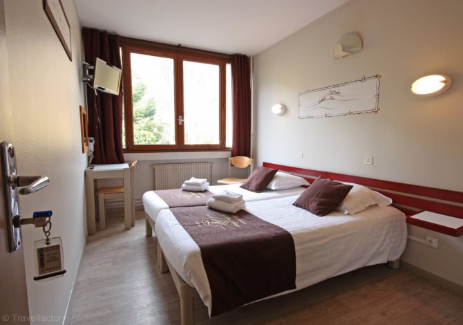Chambre 2 personnes - Club Vacances Les Balcons du Lac d'Annecy 3* - Sévrier