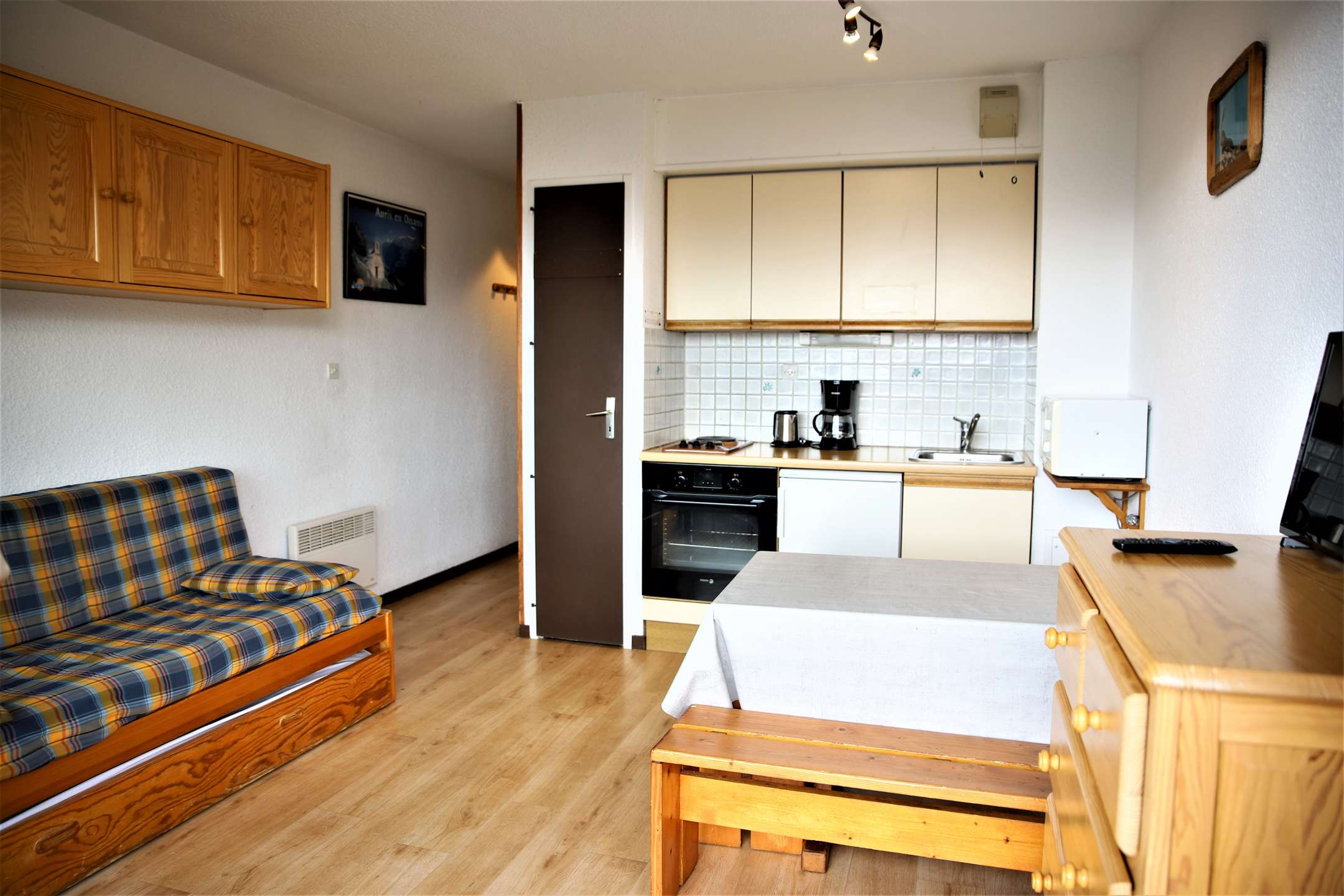 Studio cabine 4 personnes - Appartement Bois Gentil B AEO012-219 - Auris en Oisans