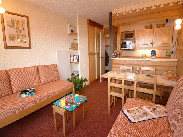 2 pièces 5 lits/2 rooms 5 beds 5 personnes - Appartement Le Beauregard 2P5-B10 - Doucy