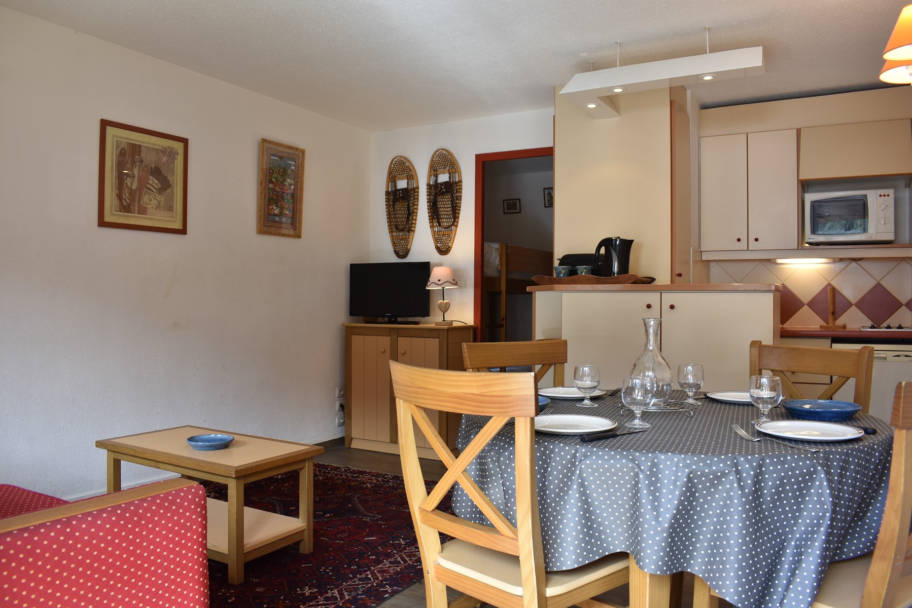 Studio 4 personnes - Appartement Ravines MRB580-111 - Méribel Centre 1600 