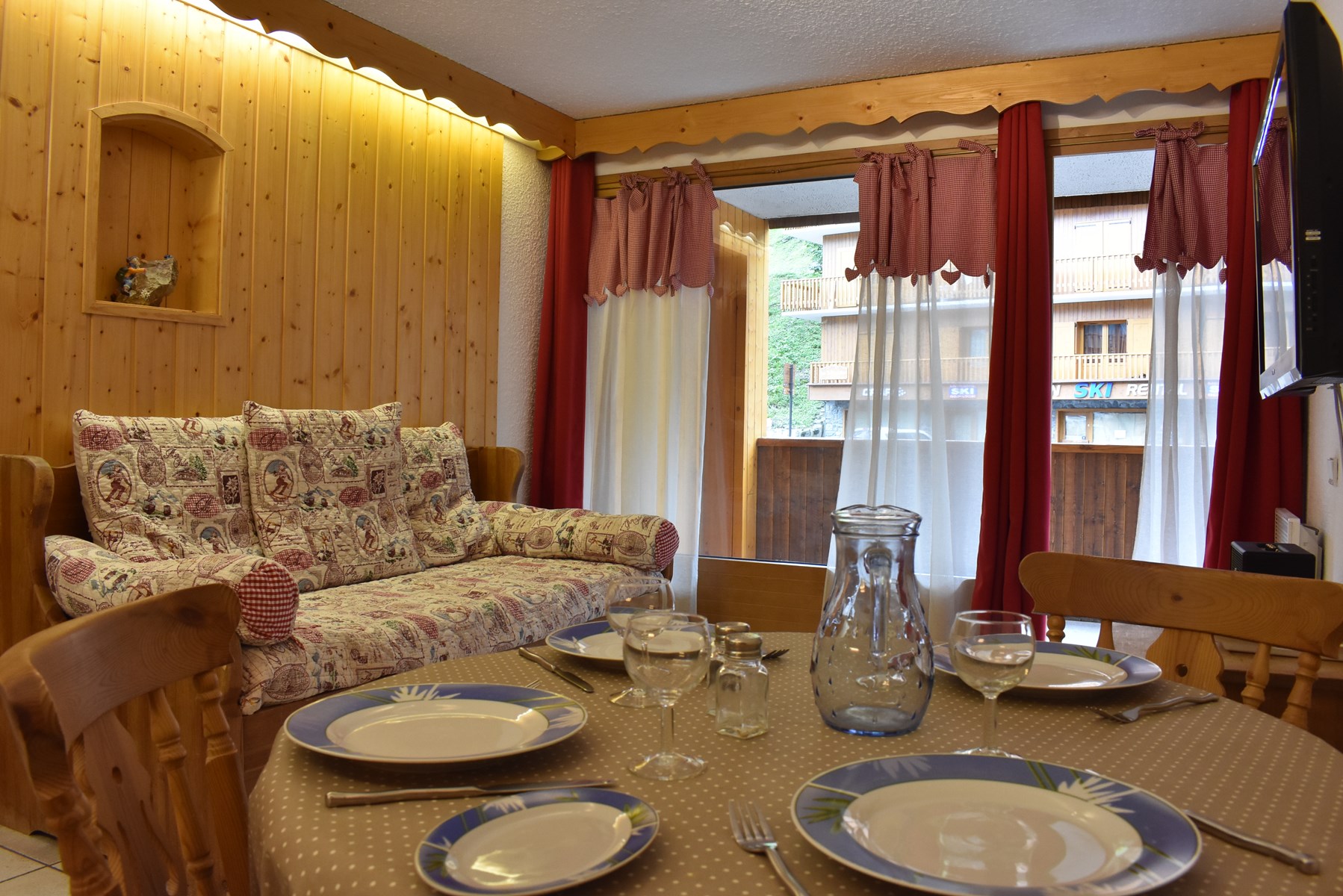 appt 2 pièces 4 personnes - Appartement Petaru MRB540-A21 - Méribel Centre 1600