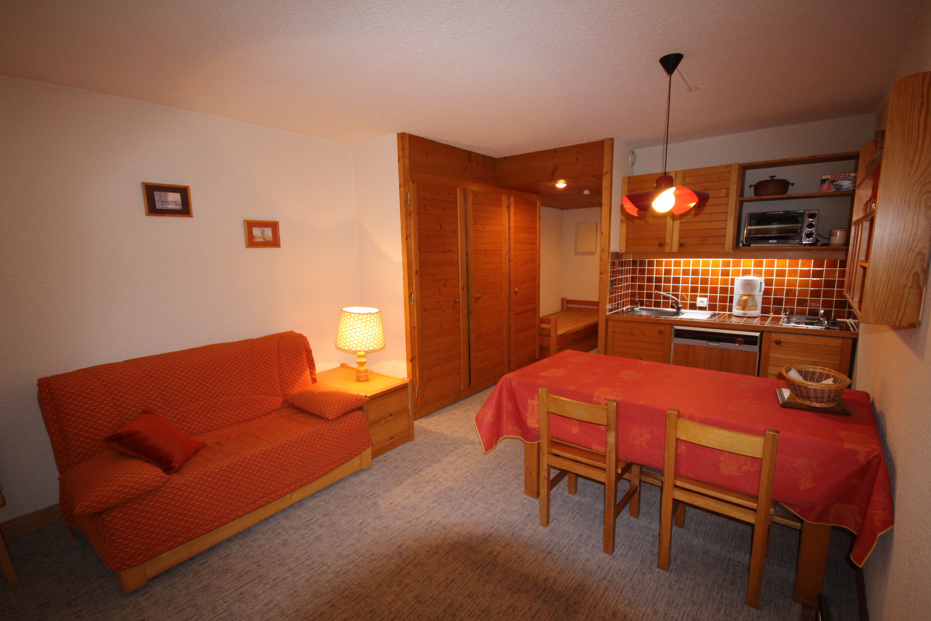Studio 3 personnes - Appartements BOUQUETIN - Les Saisies