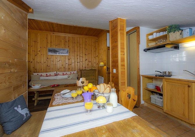2 Pièces 6 personnes coin montagne - Résidence Madame Vacances Alpina Lodge 4* - Val d’Isère Centre