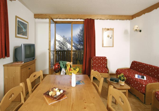 2 Pièces 4 personnes - Résidence ~ Les Gentianes 3* - Puy Saint Vincent