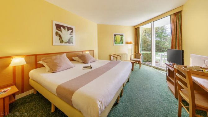 Chambre d'hôtel 2 personnes Premium Chambre d'hôtel - Center Parcs Domaine Les Bois-Francs - Verneuil d'Avre et d'Iton