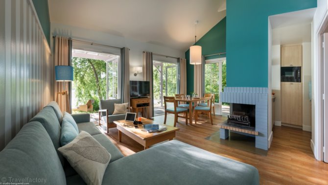 Cottage 4 personnes VIP - Center Parcs Domaine Le Lac d'Ailette - Chamouille