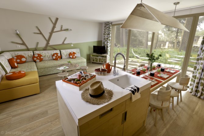 Cottage 6 personnes Clan Comfort - Villages Nature® Paris 4* - Marne La Vallée-Val d'Europe