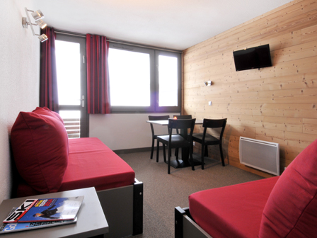 Studio 4 personnes Confort PAIM-A2H48 - Appartements Diamant - Plagne - Aime 2000