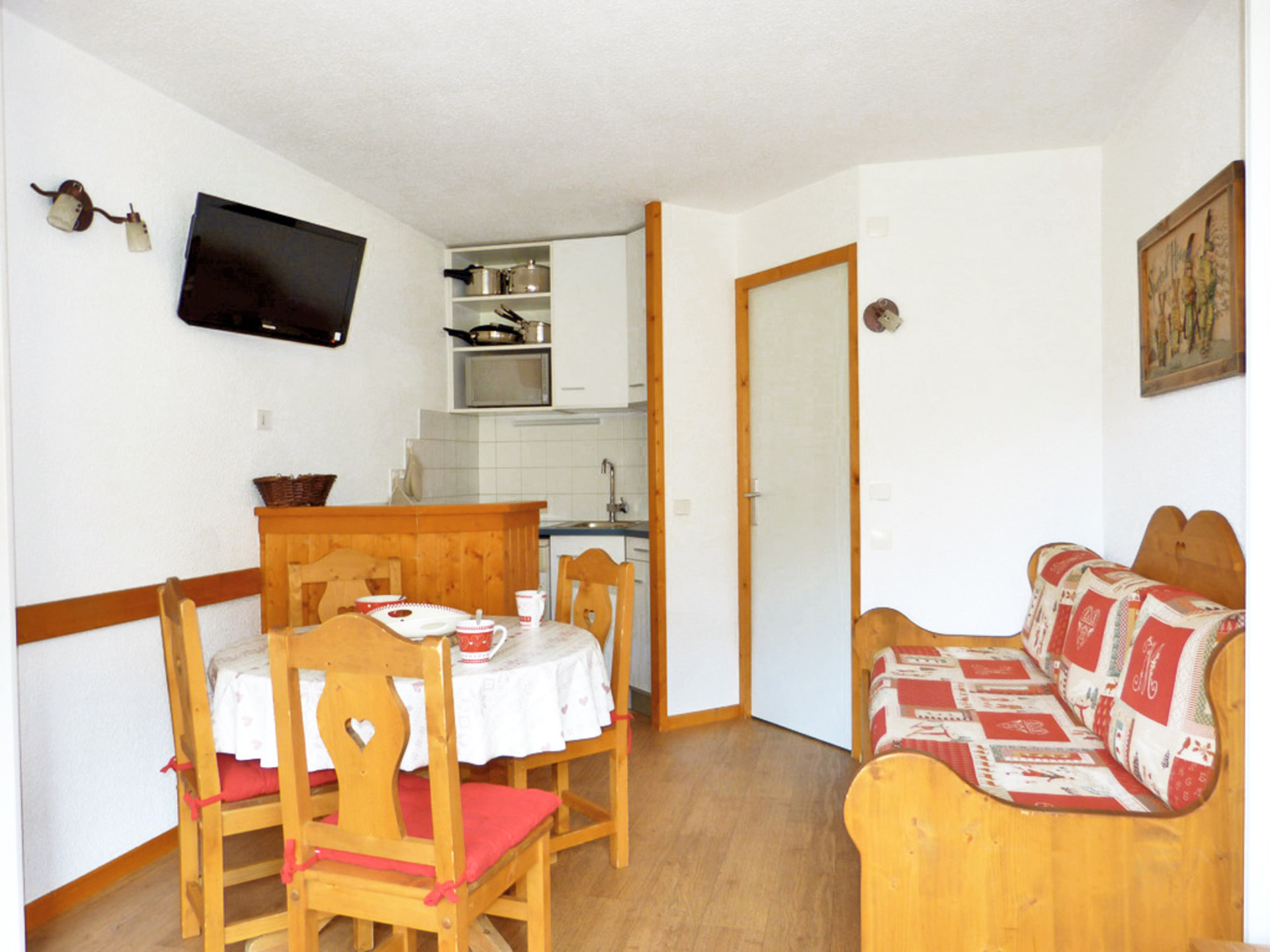 Studio 4 personnes Confort PAIM-A2E13 - Appartements Zenith - Plagne - Aime 2000