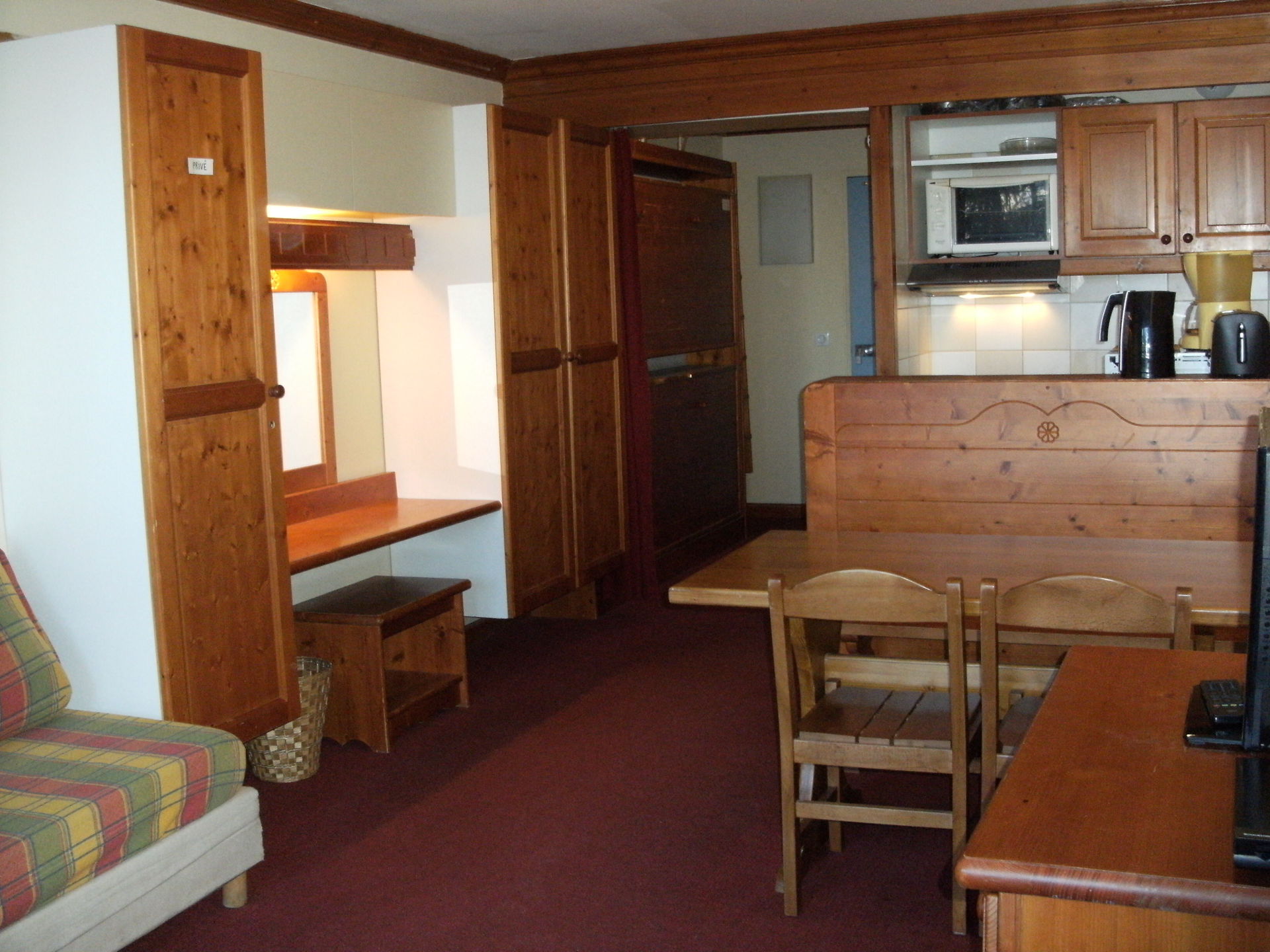 Studio 4 personnes Classique ARC18-THU428 - Appartements Le Thuria - Les Arcs 1800