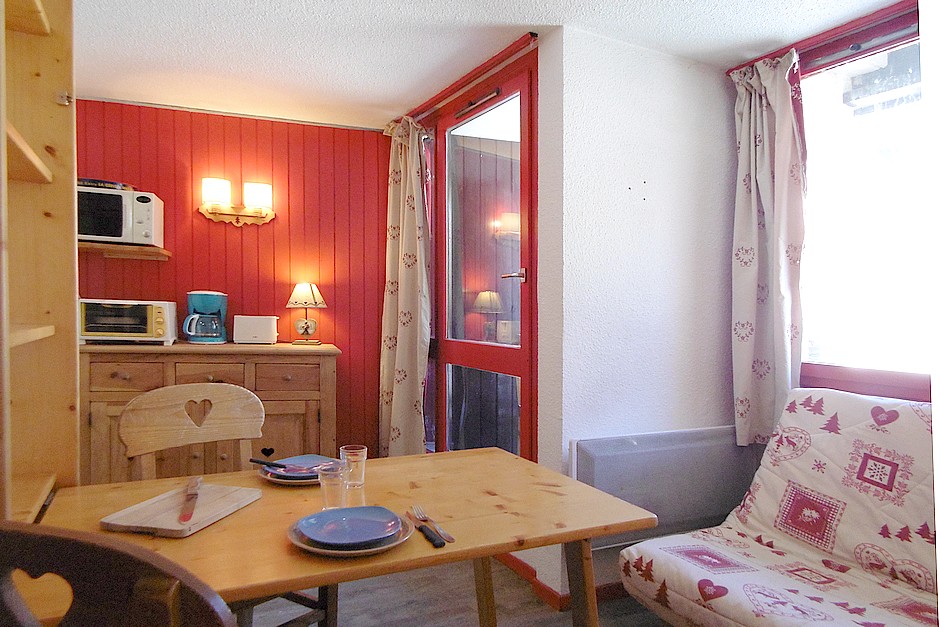 Studio 2 personnes Confort MEN-ORI435 - Ski & Soleil - Appartements Les Origanes - Les Menuires Reberty 1850