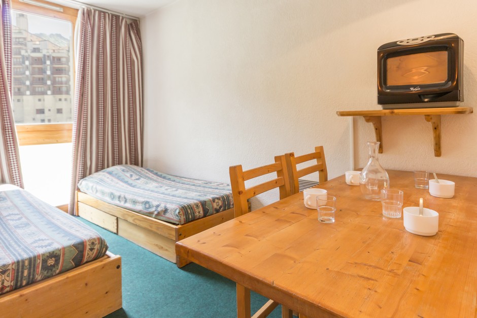 Studio 4 personnes Classique PLAC-CA40 - Ski & Soleil - Appartements Carroley A - Plagne Bellecôte