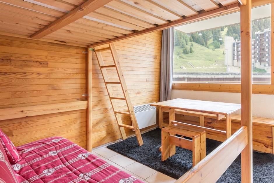 Studio 2 personnes Classic PLAC-CB50 - Ski & Soleil - Appartements Carroley B - Plagne Bellecôte