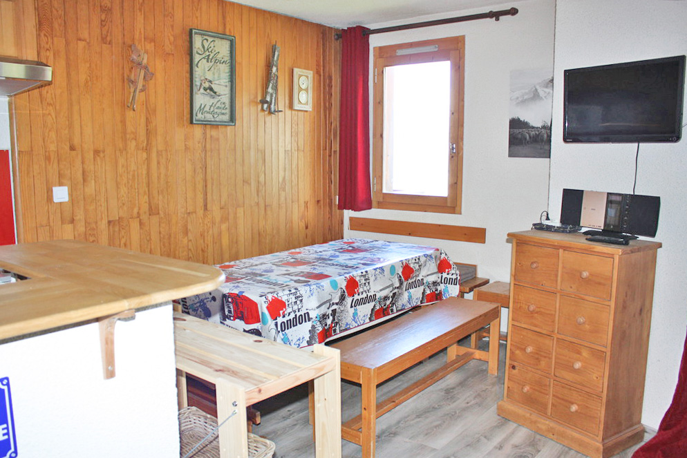 Studio 4 personnes Classique MTVN-BAI15 - Appartements Le Bastion I - Plagne - Montchavin 