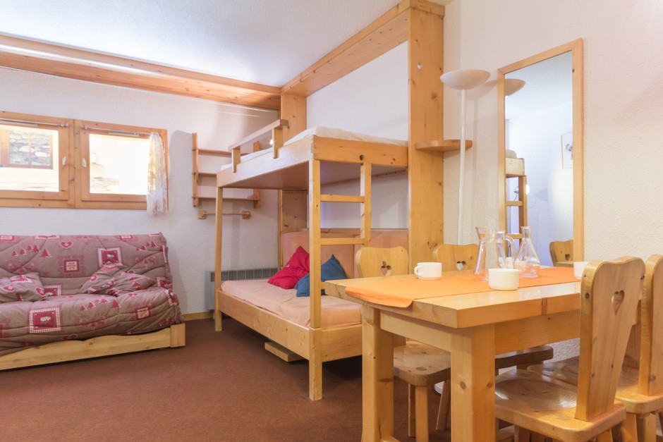 Studio 3 personnes Primo MTVN-MT102 - Appartements Maison Tresallet - Plagne - Montchavin 