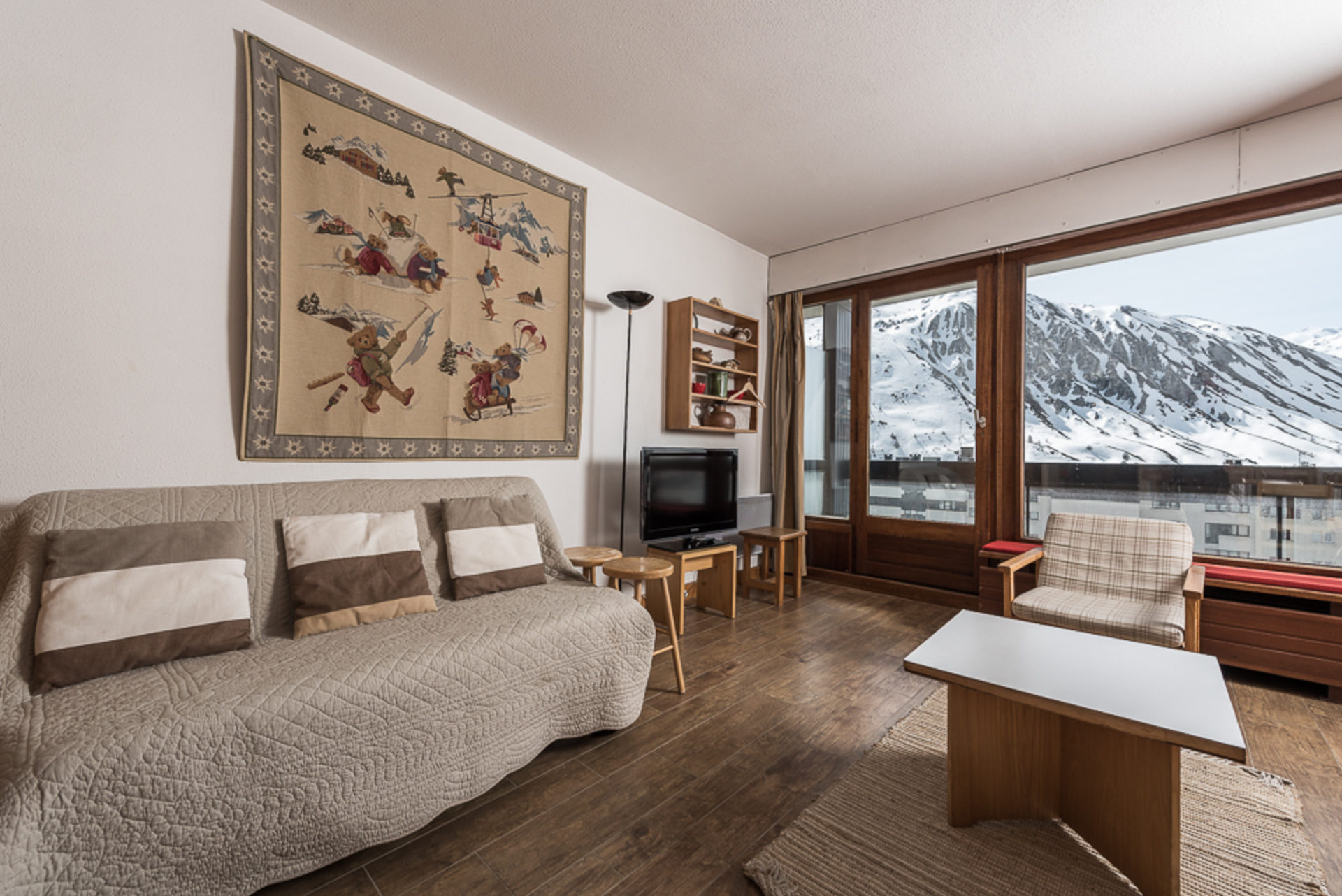 2 pièces 6 personnes Confort C-CHOUCAS - Appartements Le Bec Rouge - Tignes 2100 Le Lac