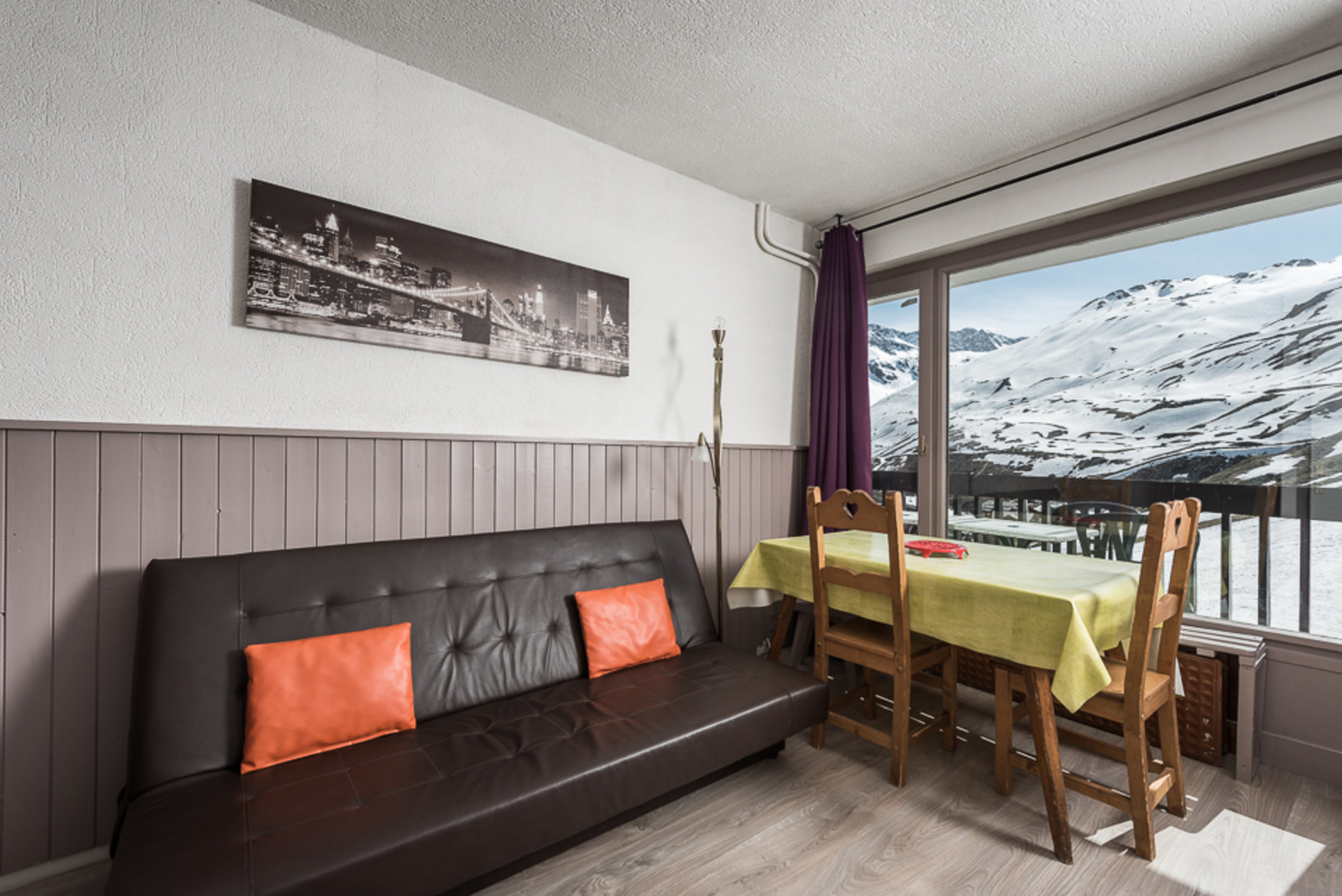 2 pièces / 2 pièces cabine 6 personnes Standard S-ORCHIS - Appartements Le Bec Rouge - Tignes 2100 Le Lac