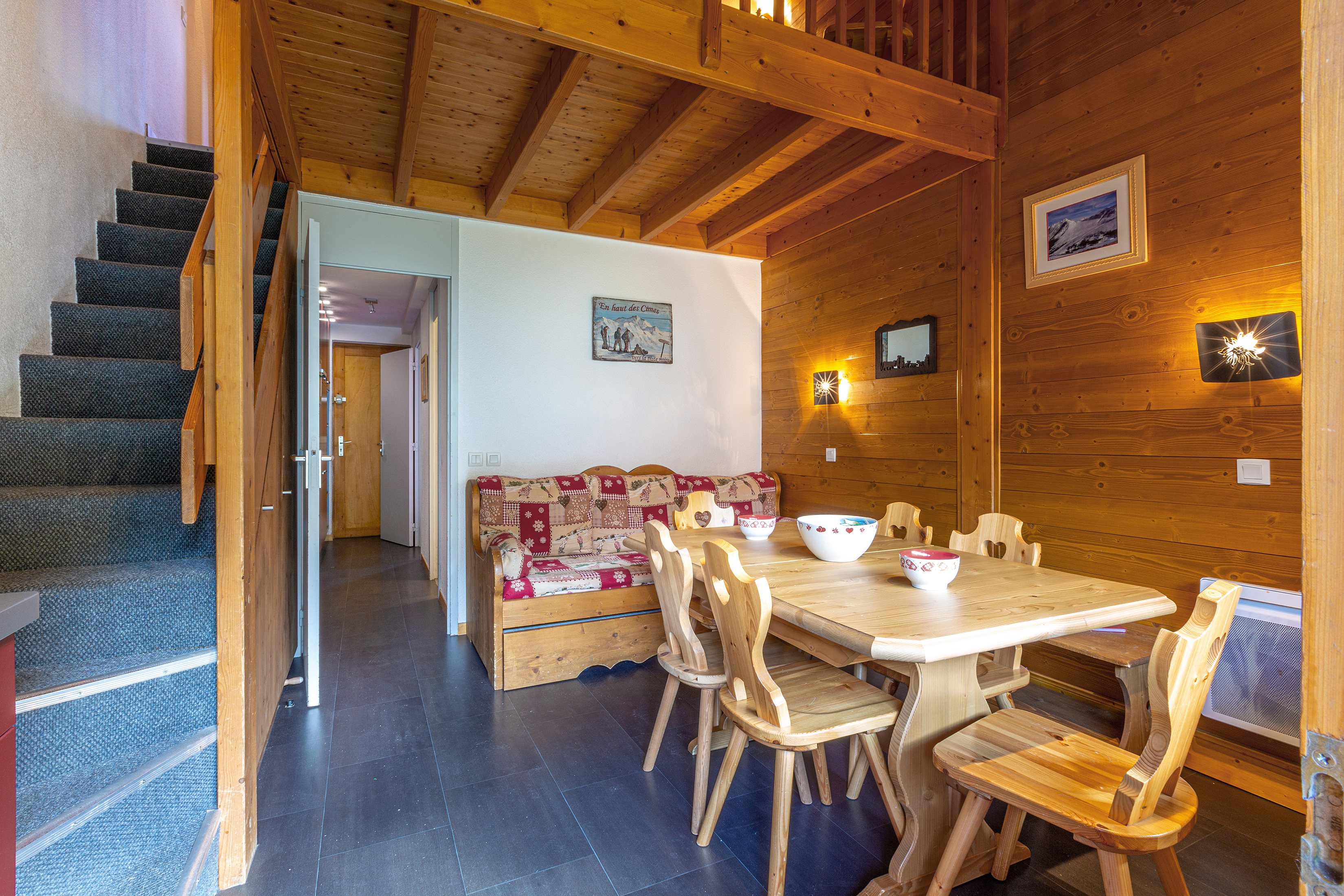 3 pièces 6 personnes Tradition - Appartements Cheval Blanc G - Valmorel