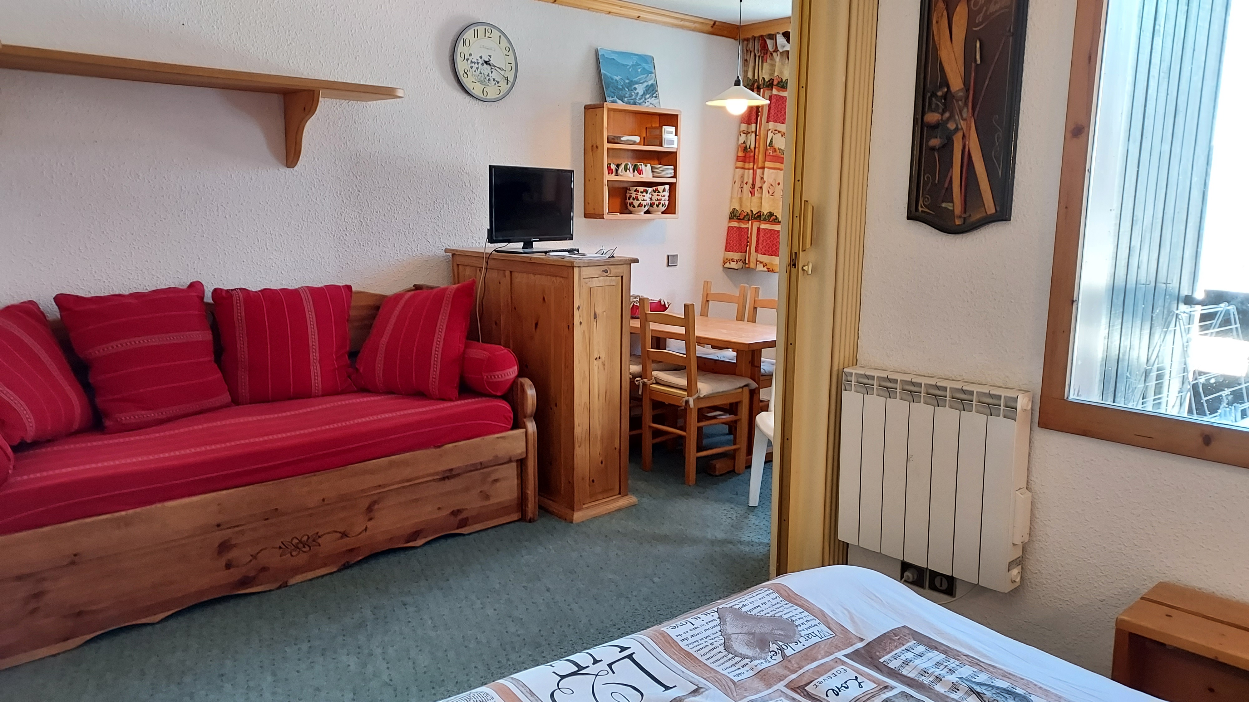 Studio 4 personnes Tradition - Appartement Caillou g - Valmorel