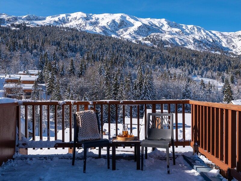 Studio 4 personnes - 1 coin nuit - Vue montagne - Rénové - Pierre & Vacances Résidence Les Ravines - Méribel Centre 1600